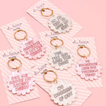 'Do something Nice For Yourself Today' Acrylic Keyring