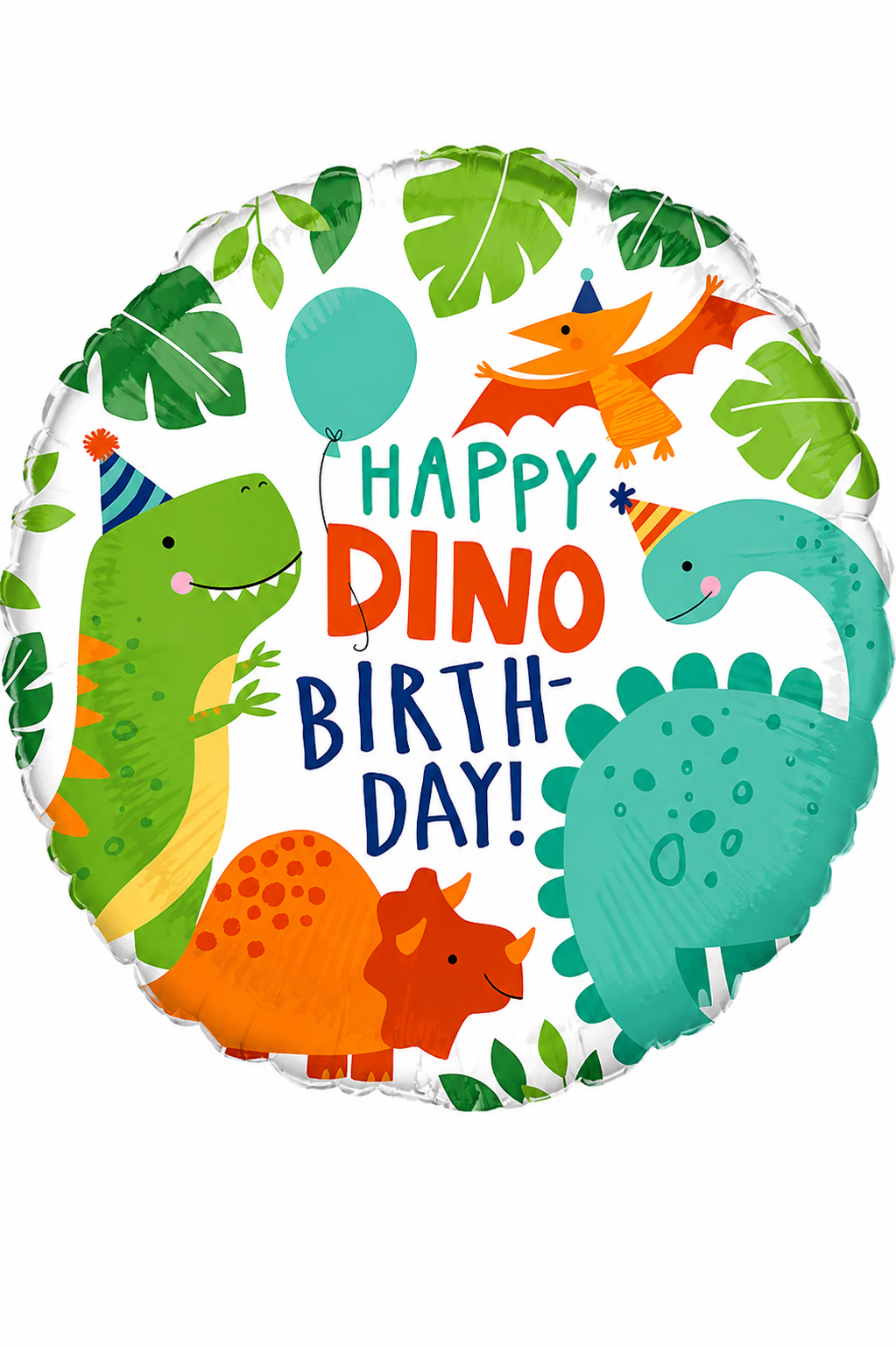 18 inch Dinomite Birthday Party Foil Balloon