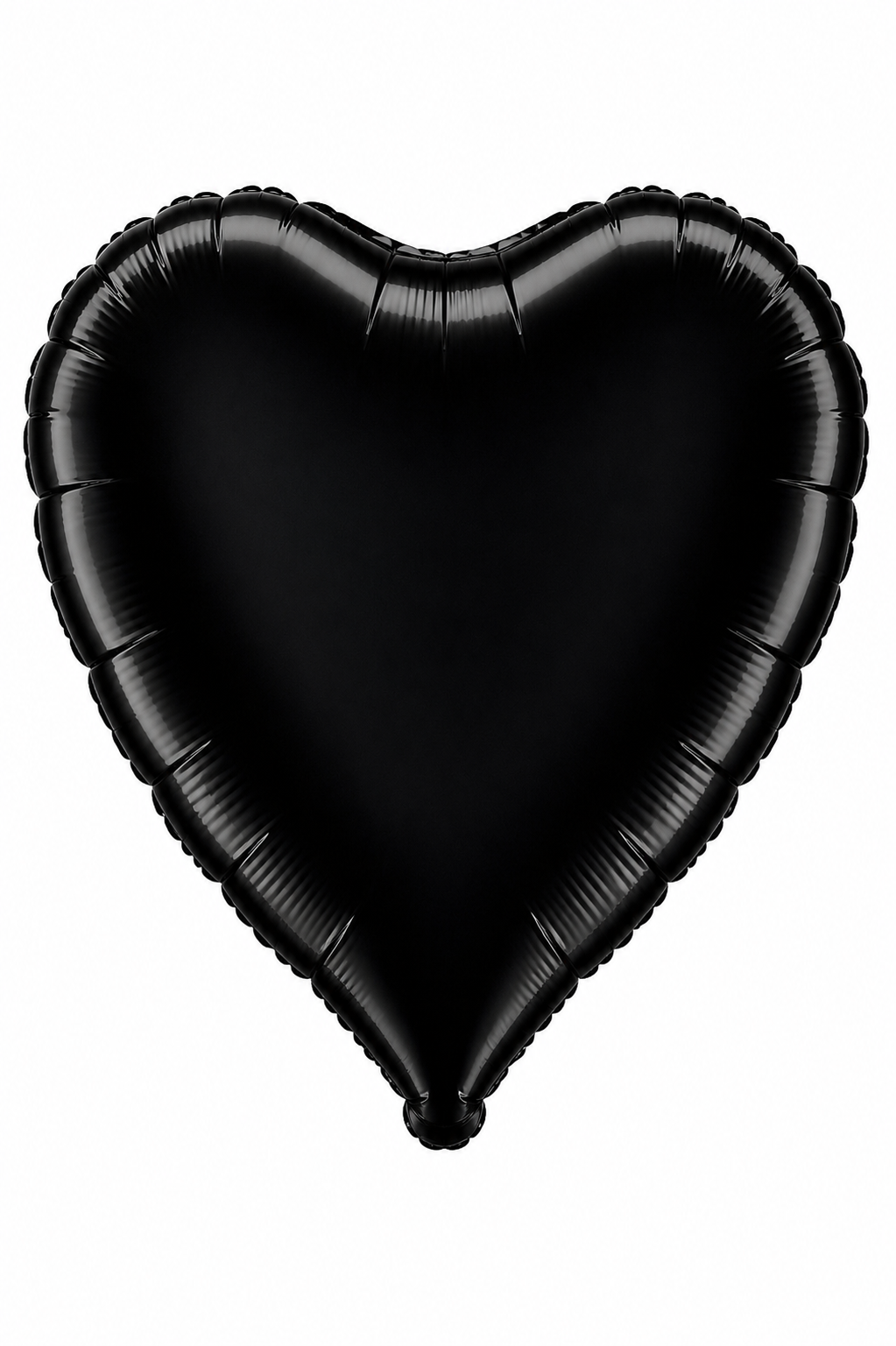 18 inch Heart Balloon - Onyx Black
