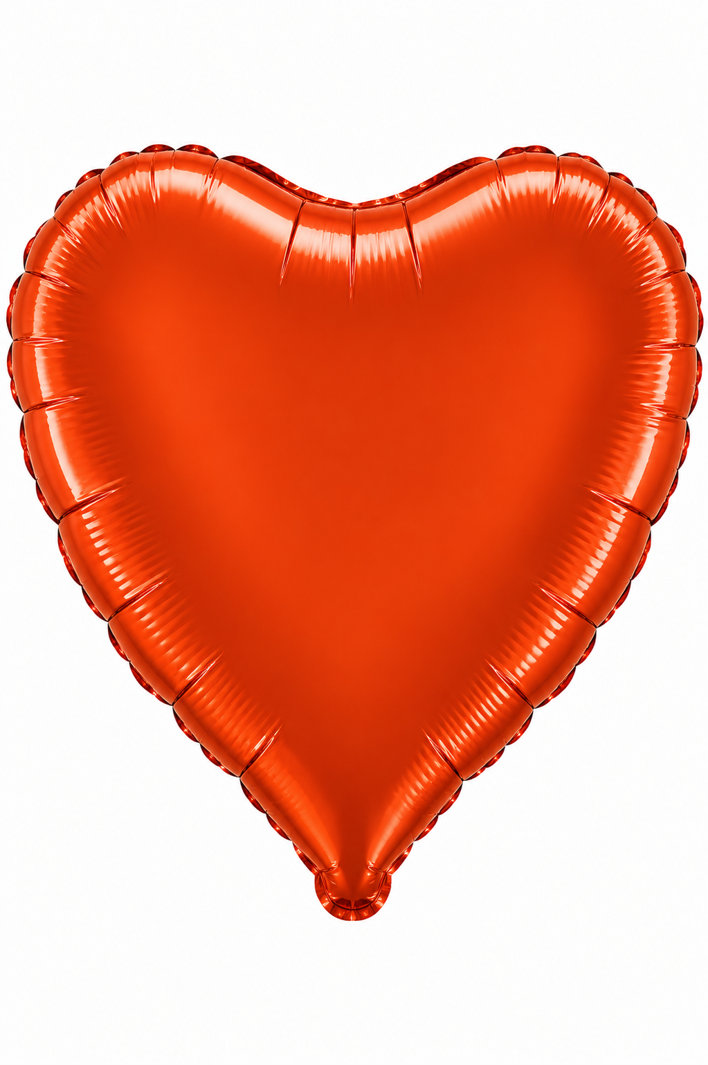 18 inch Heart Balloon - Orange