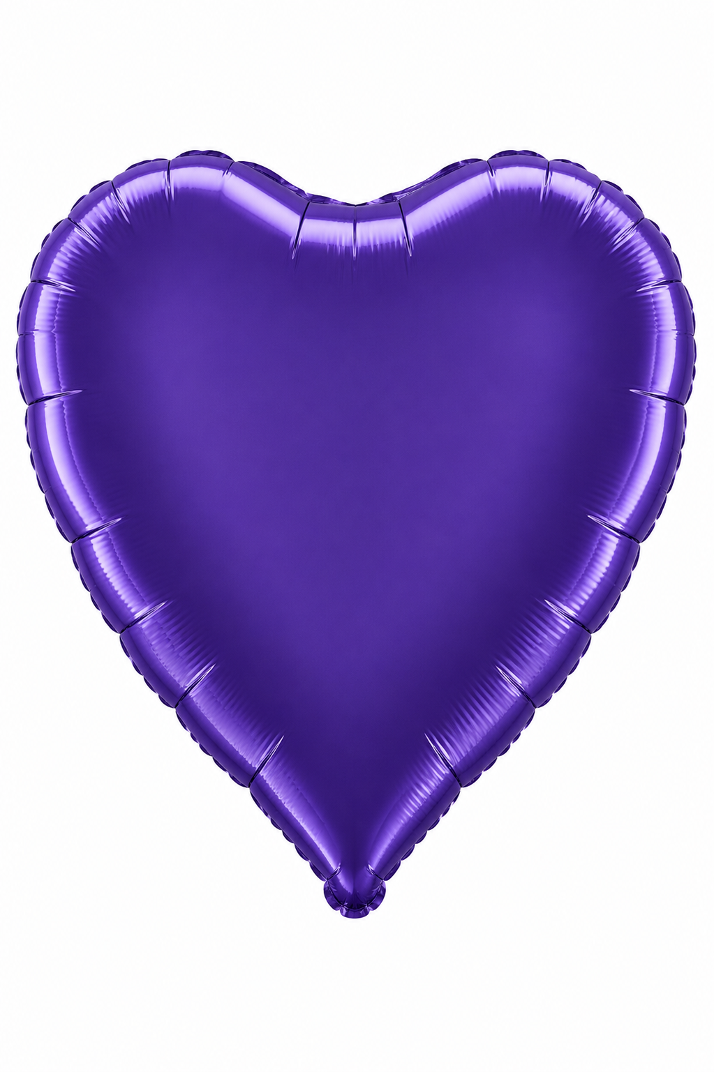 18 inch Heart Balloon - Quartz Purple