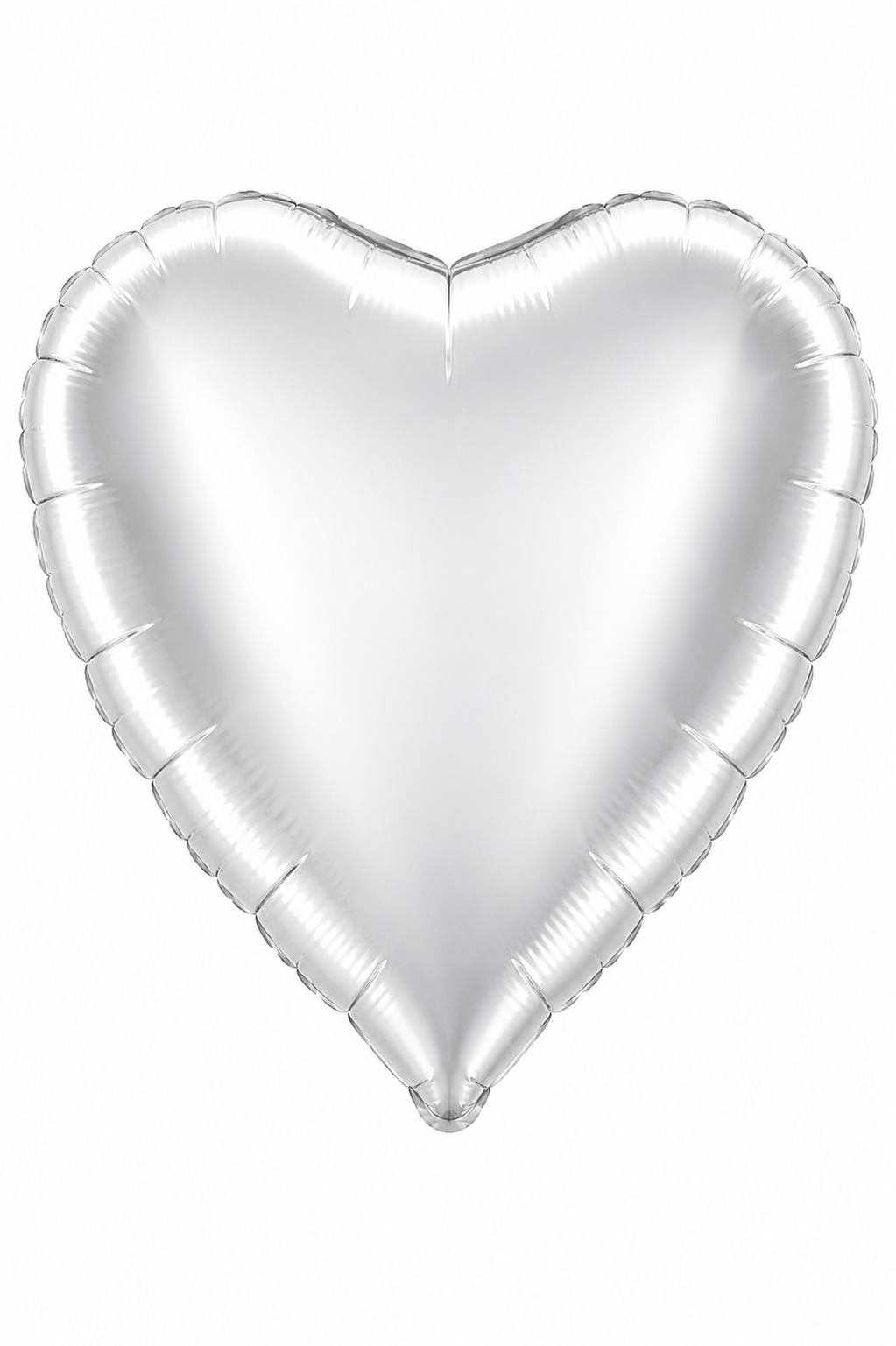 18 inch Heart Balloon - Silver