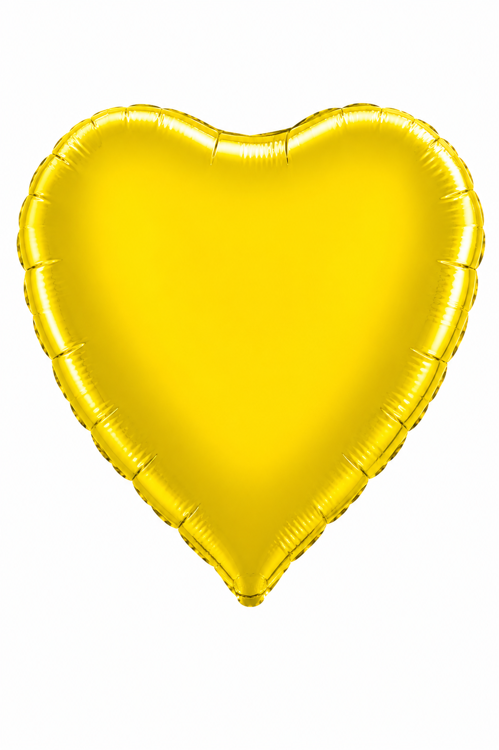 18 inch Heart Balloon - Yellow