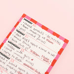 Week Planner A6 Notepad