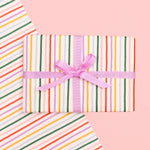 Picnic Stripe Gift Wrap