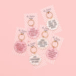 'Do something Nice For Yourself Today' Acrylic Keyring