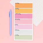 Colourful Days To Do List
