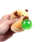 Queasy Squeezies Adoramals Capybara Plush Squeezy Toy