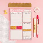 'It’s A Plan' A5 Notepad Daily planner