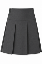Banbury Pleated Skirt – Grey