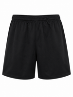 Black Rugby Shorts 30-44" Waist