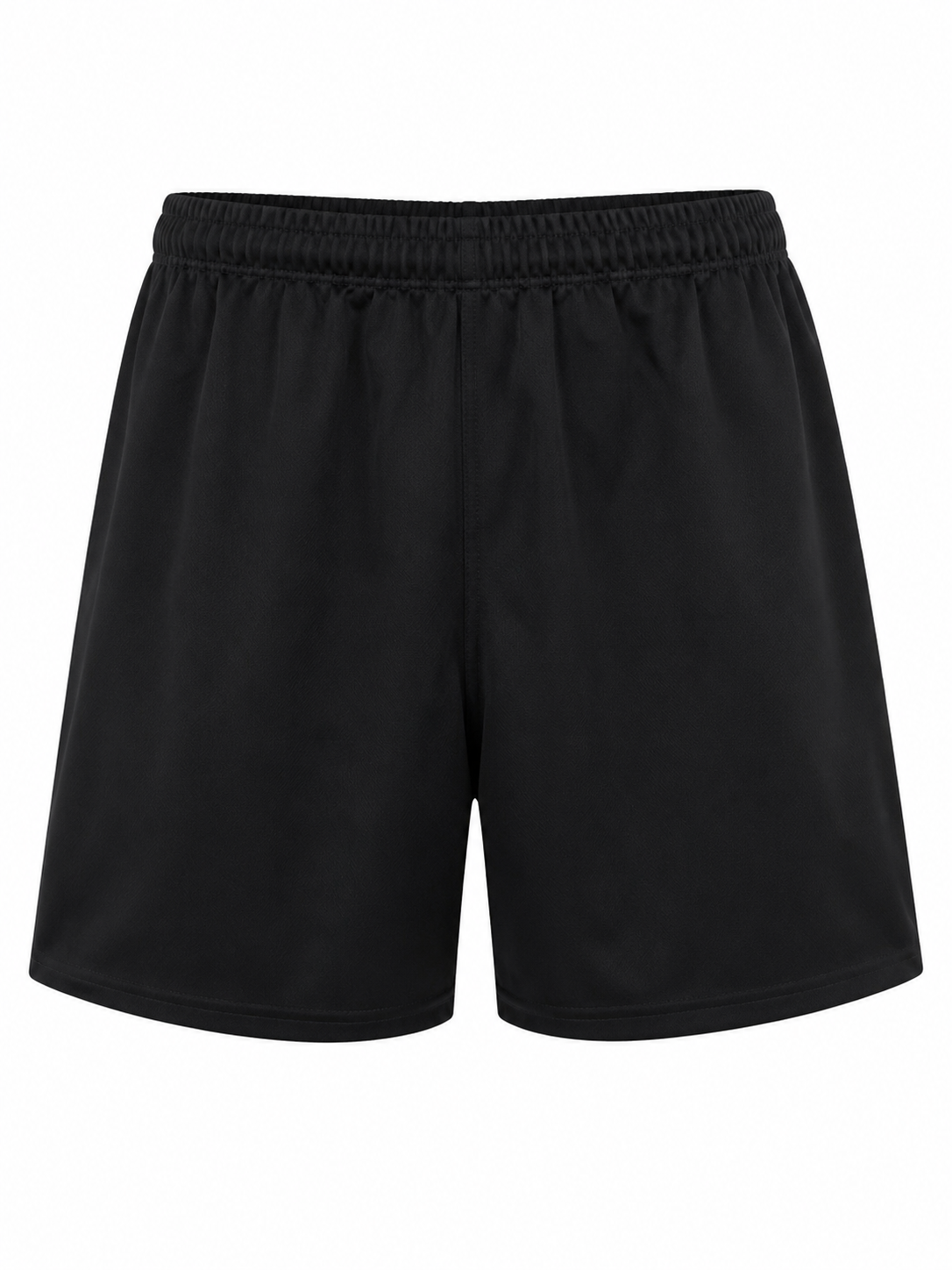 Black Rugby Shorts 30-44" Waist