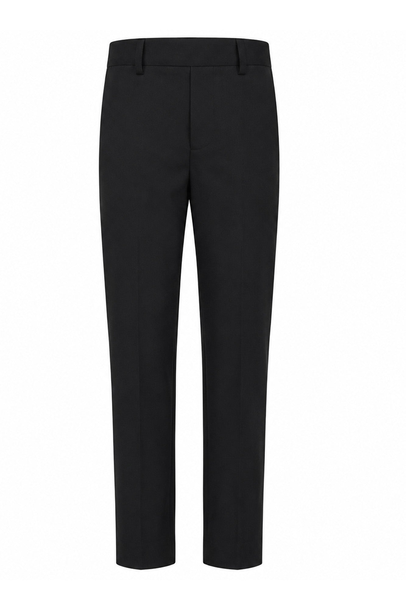Boys Slim Fit Trousers Black - 29-40" Waist