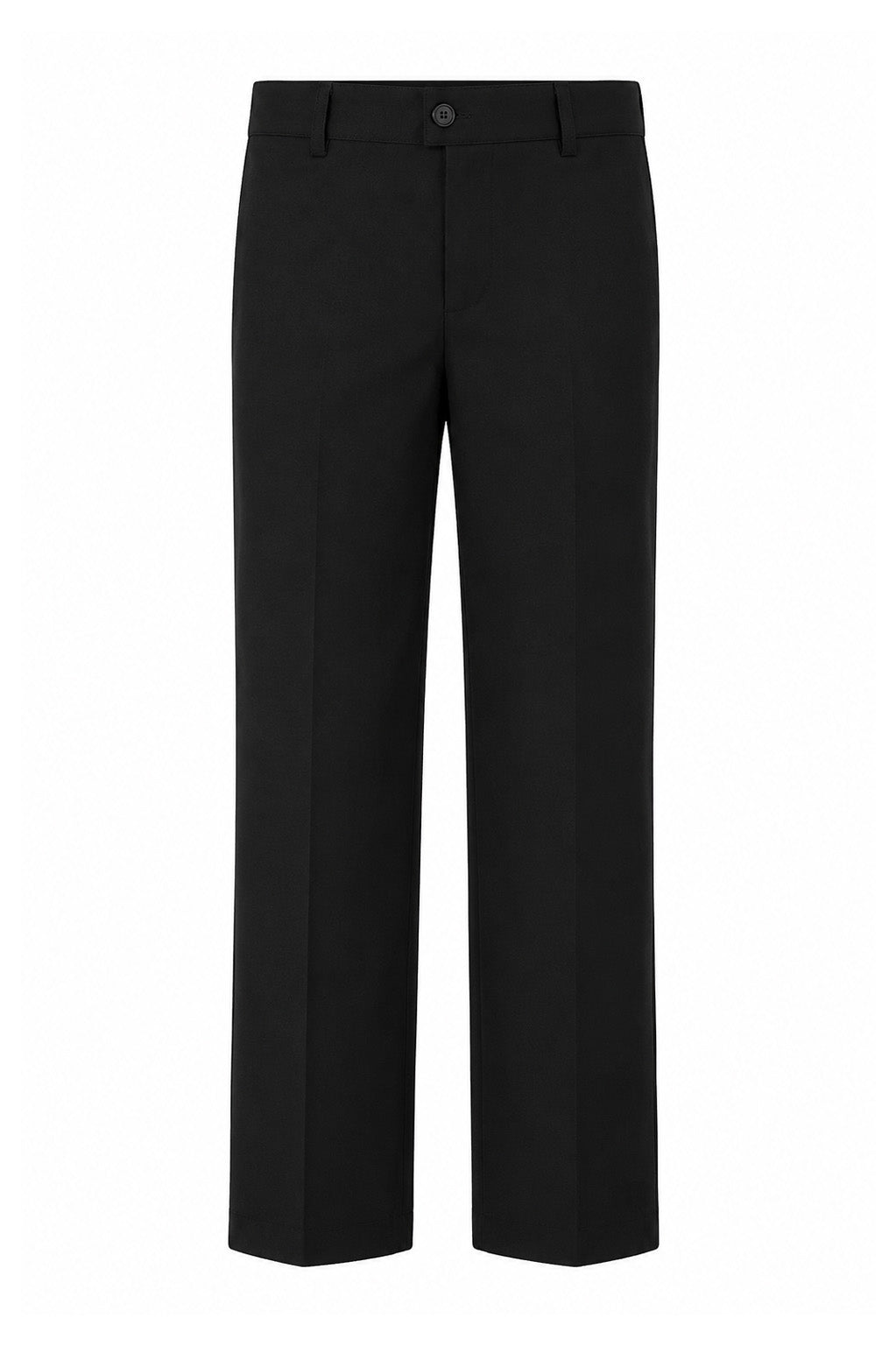 Boys Sturdy Fit Trousers Black - 28" Waist