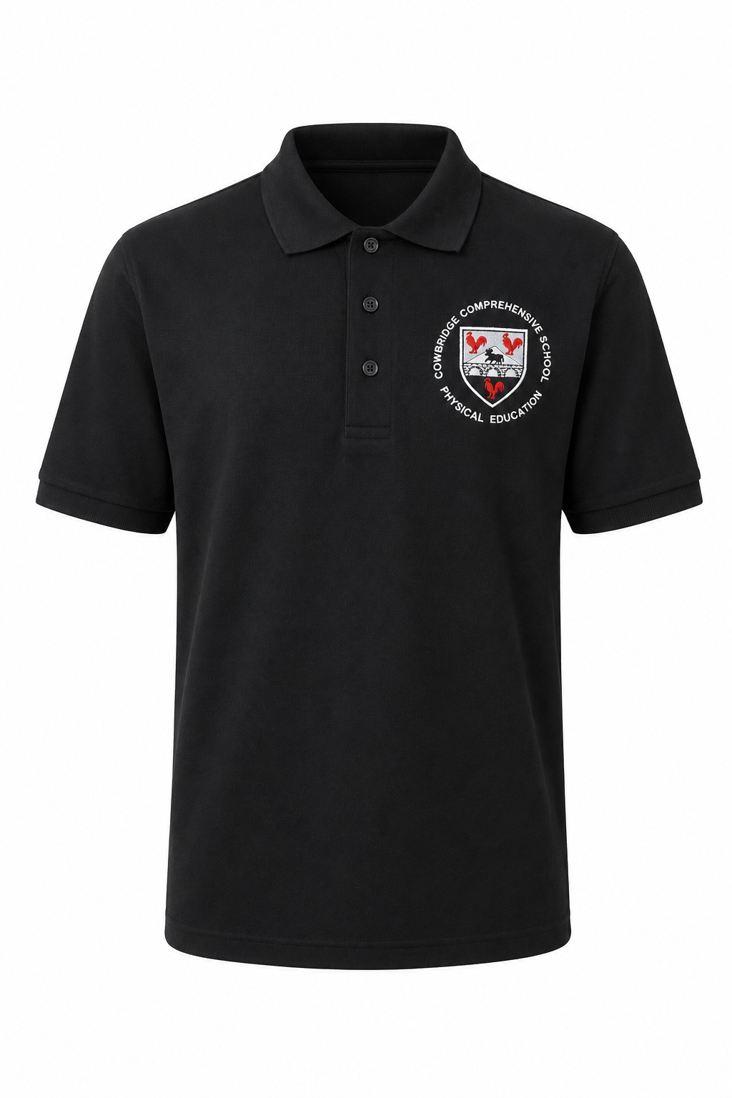 Cowbridge School PE Polo Shirt – Junior Sizes