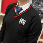 Cowbridge School Red Stripe Jumper 42-54" Chest