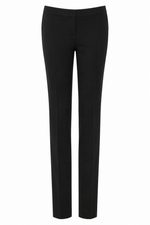 Girls Slim Fit Trousers Black - 30-38" Waist
