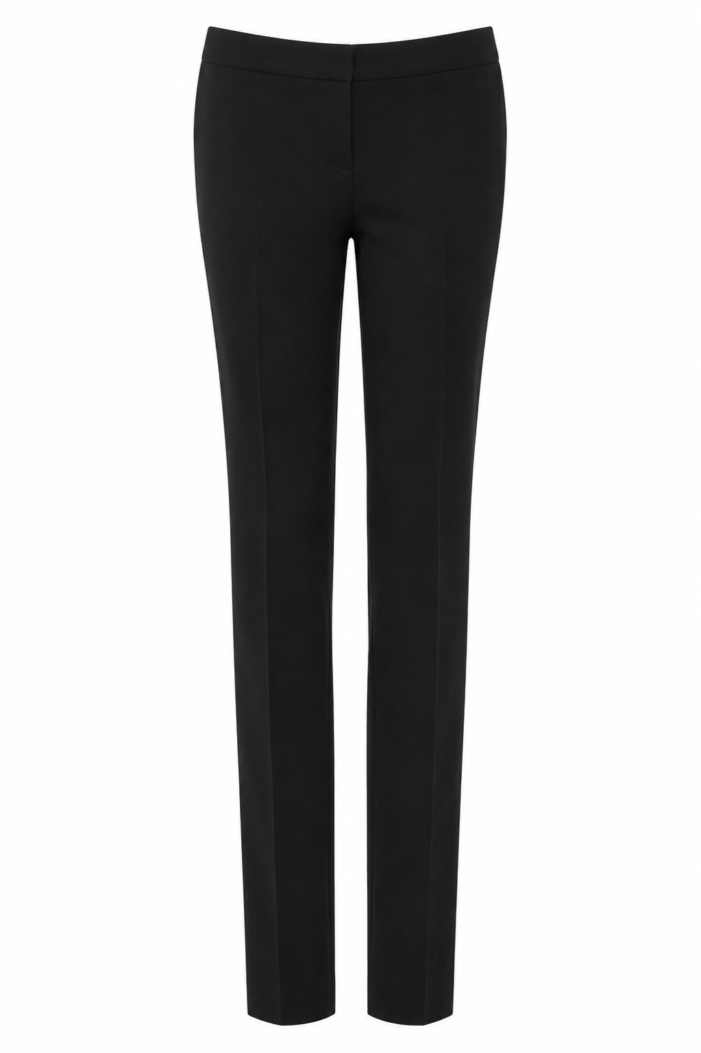 Girls Slim Fit Trousers Black - 30-38" Waist