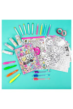 Just My Style All In One Doodle Design Colouring Set