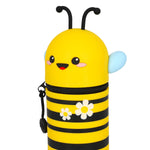 Kawaii Bee "Bee Different" 2-in-1 Silicone Pencil Case