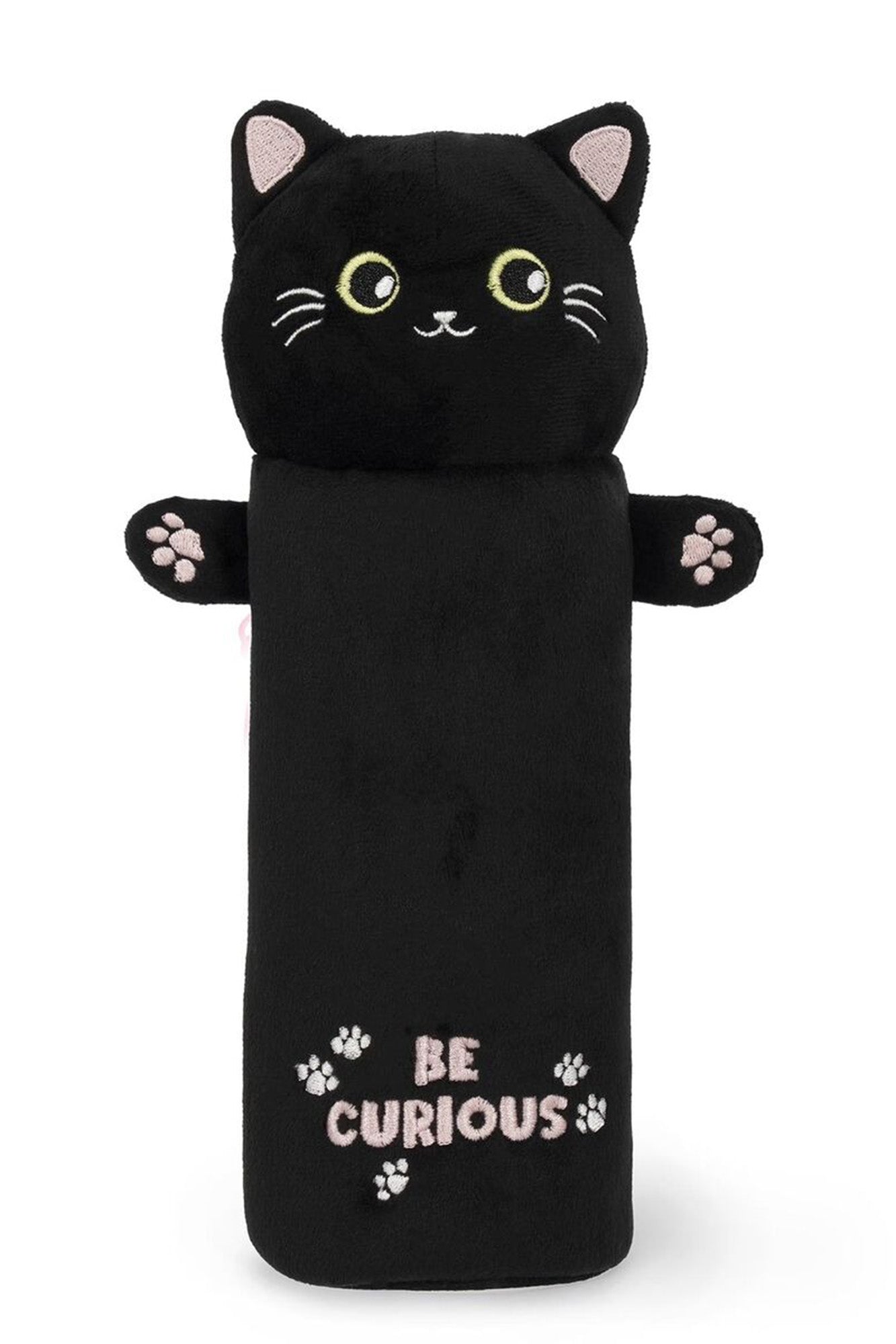 Legami - Kitty "Be Curious" Soft Plush Pencil Case