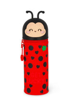Legami - Ladybug "Get Lucky" 2-in-1 Silicone Pencil Case