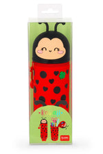 Legami - Ladybug "Get Lucky" 2-in-1 Silicone Pencil Case