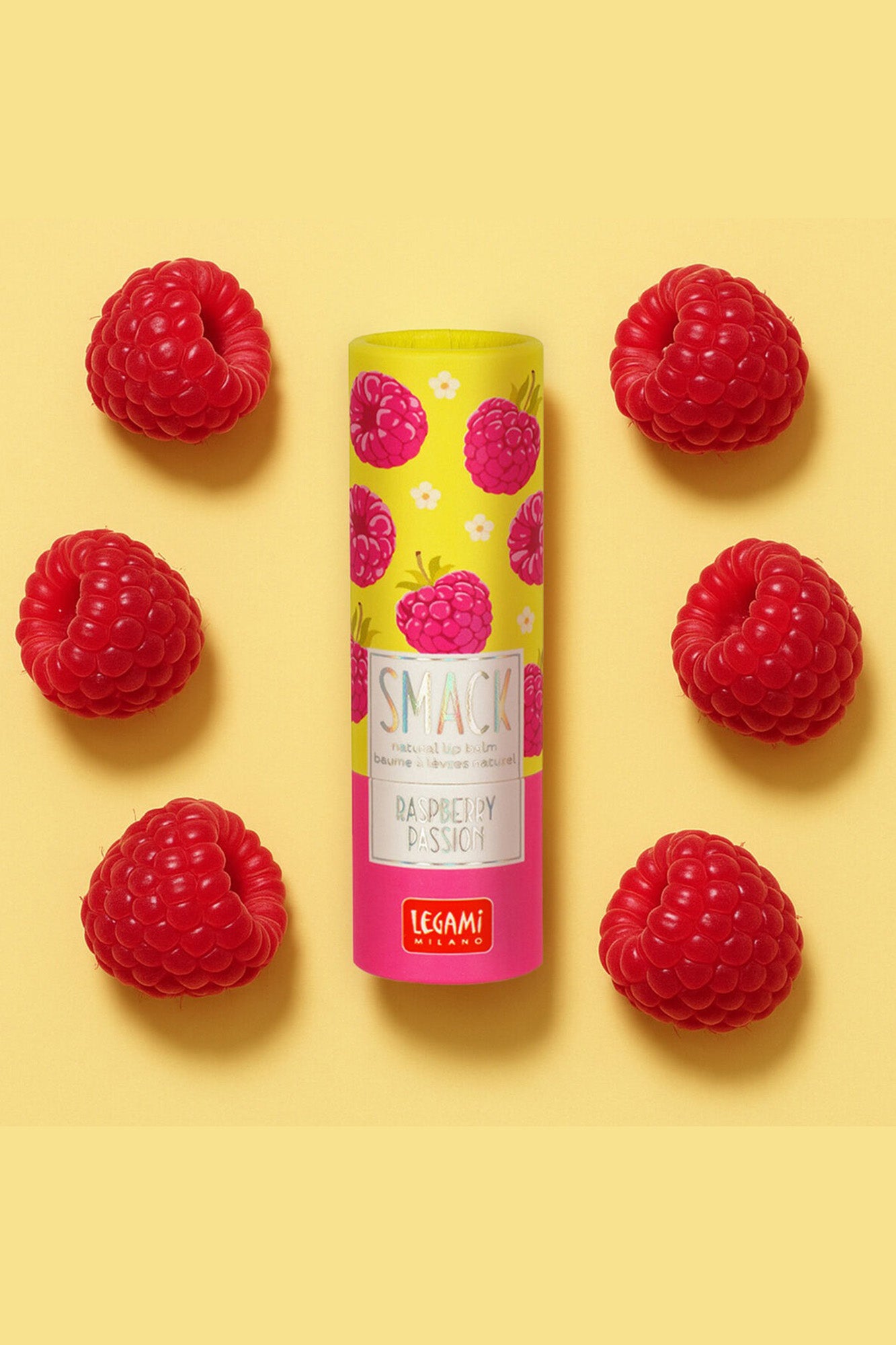Legami -Raspberry Lip Balm - Smack