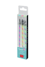 Legami Set Of 3 Multicoloured Gel Pens - Twist