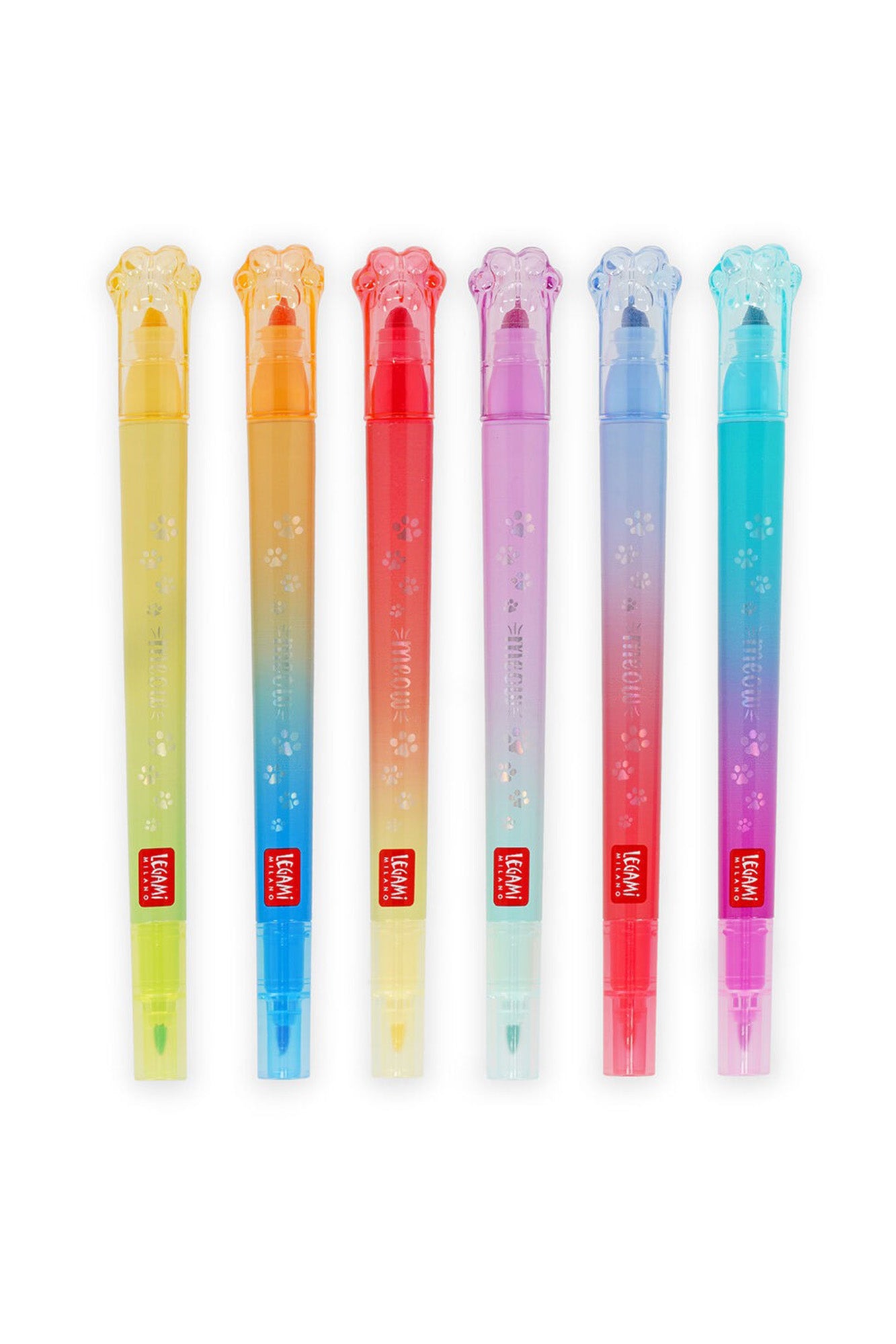 Legami - Set of 6 Dual-Tip Highlighters