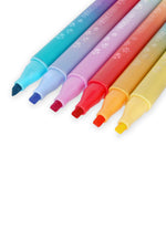 Legami - Set of 6 Dual-Tip Highlighters