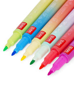 Legami - Set of 6 Dual-Tip Highlighters