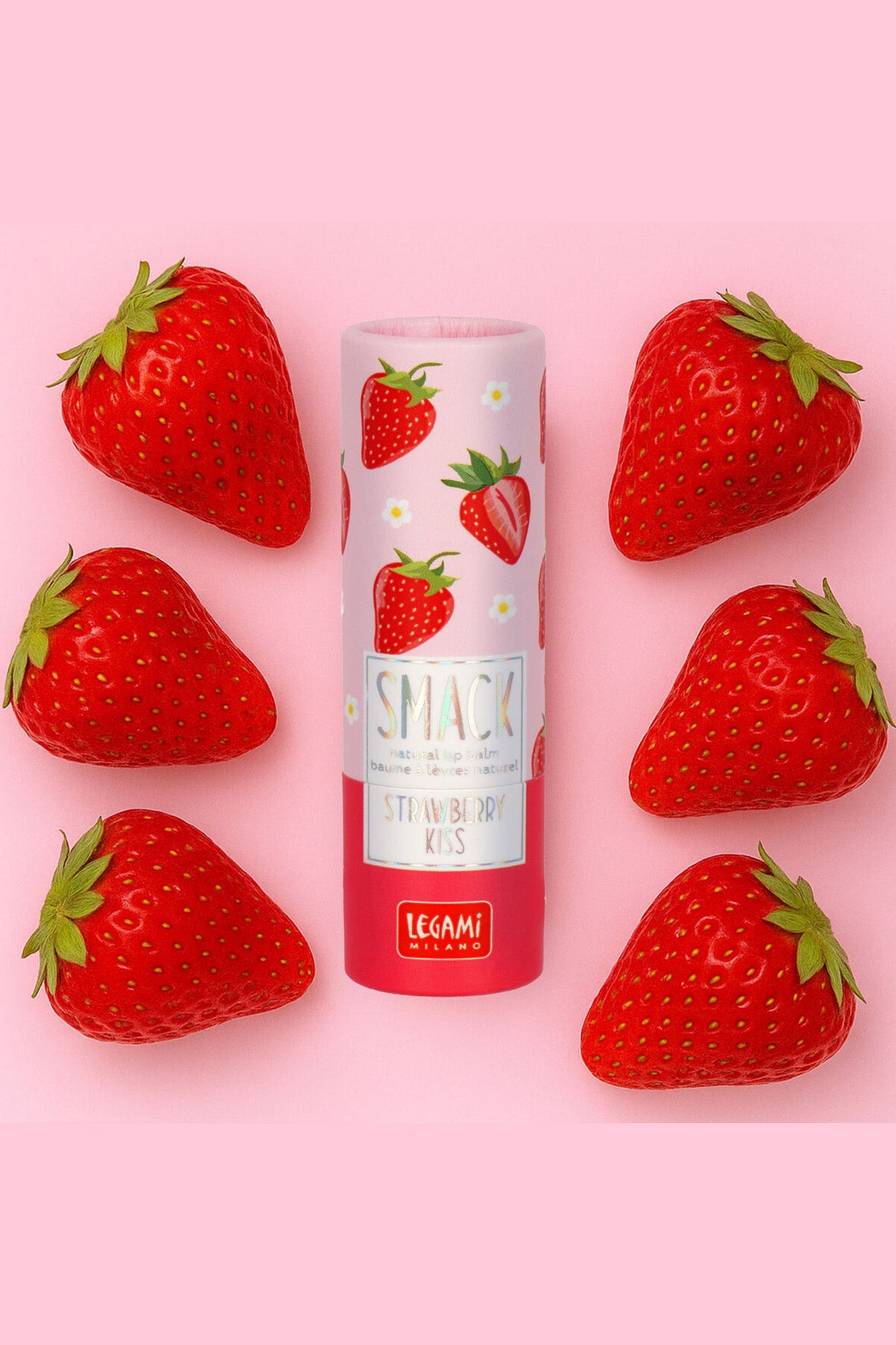 Legami - Strawberry Lip Balm - Smack