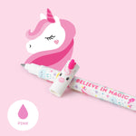 Legami Erasable Pen Unicorn (Pink Ink)