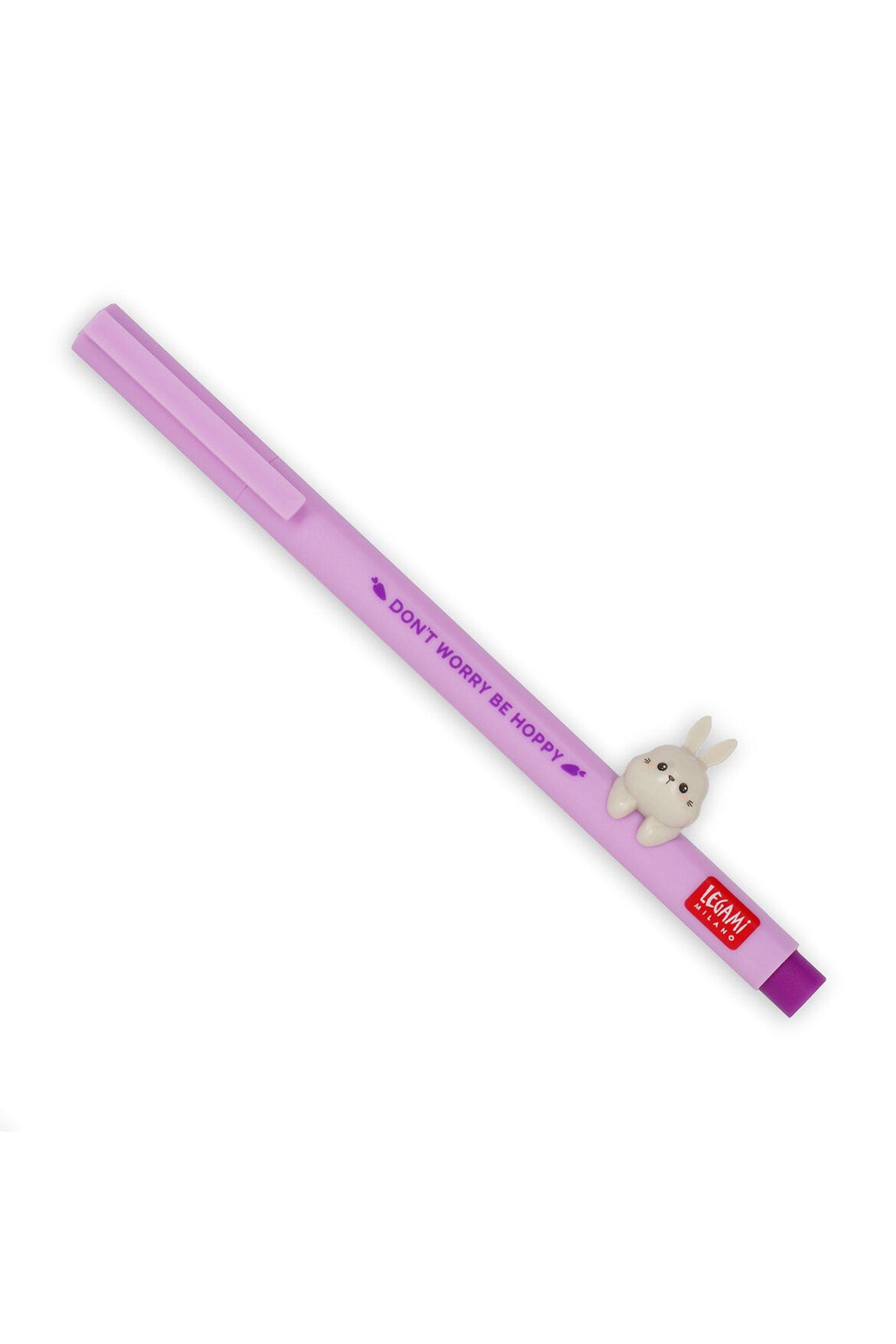 Legami Gel Pen With Animal Decoration - Bunny