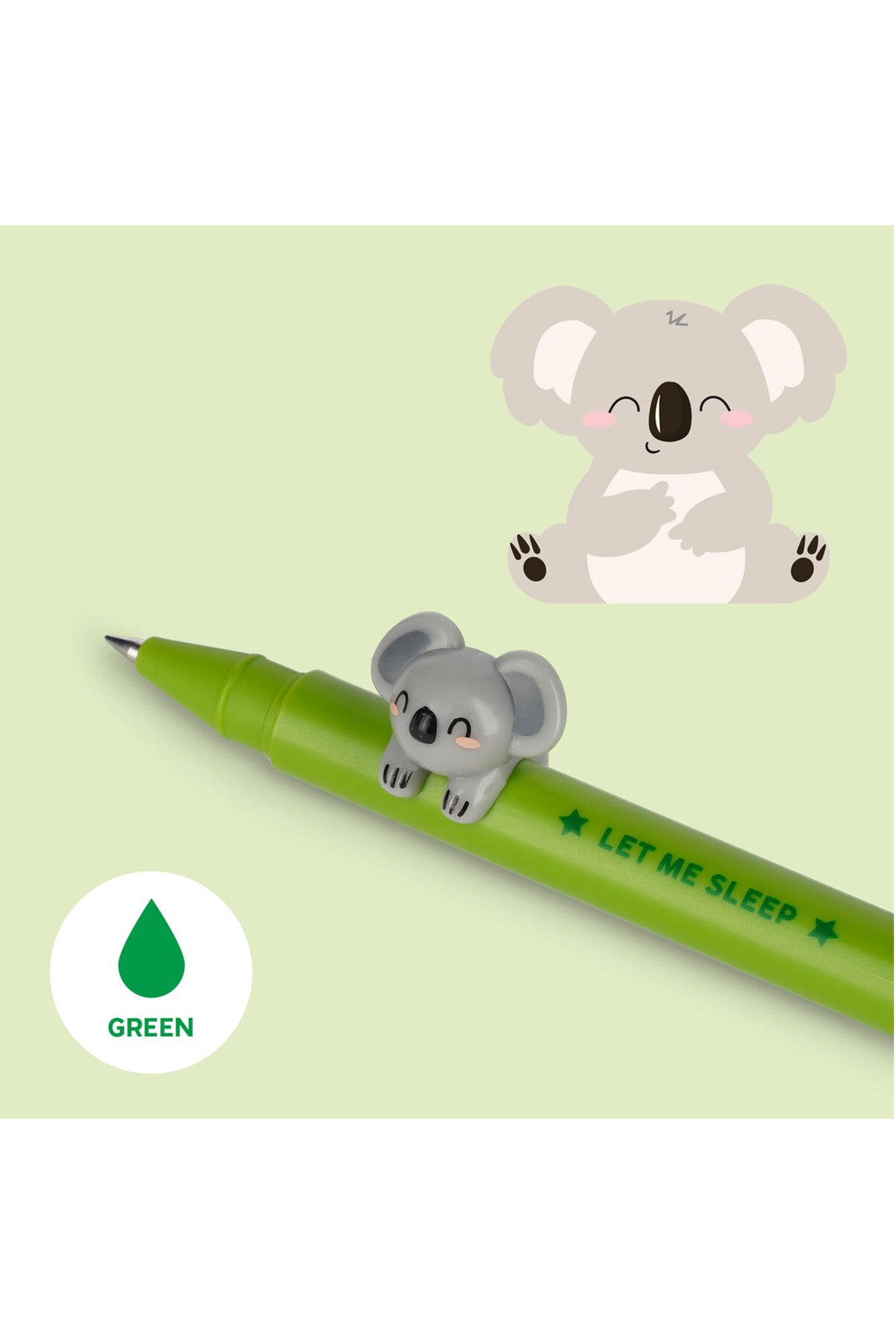 Legami Gel Pen With Animal Decoration - Koala