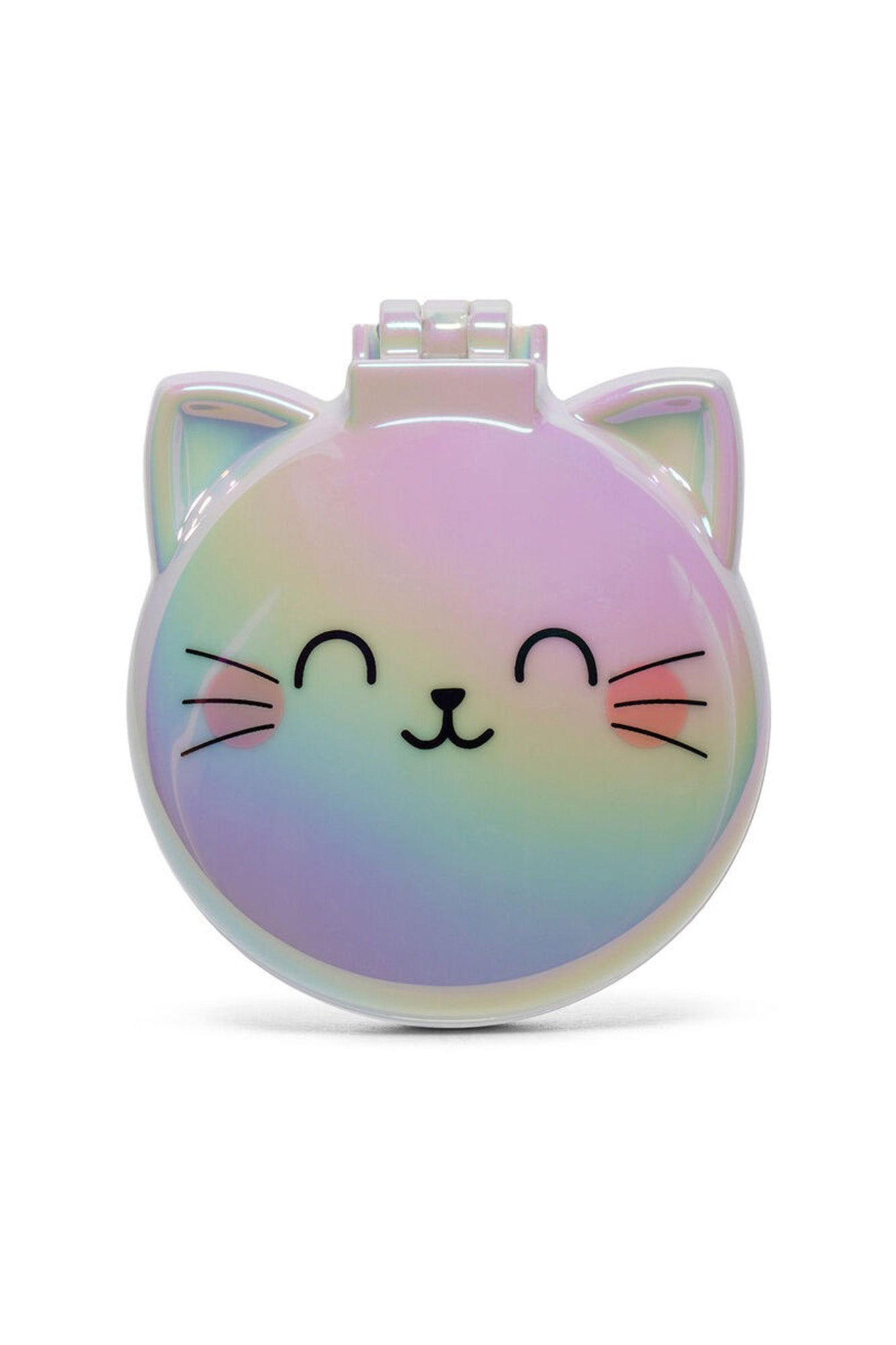 Legami Hairbrush With Mirror - Holographic Cat