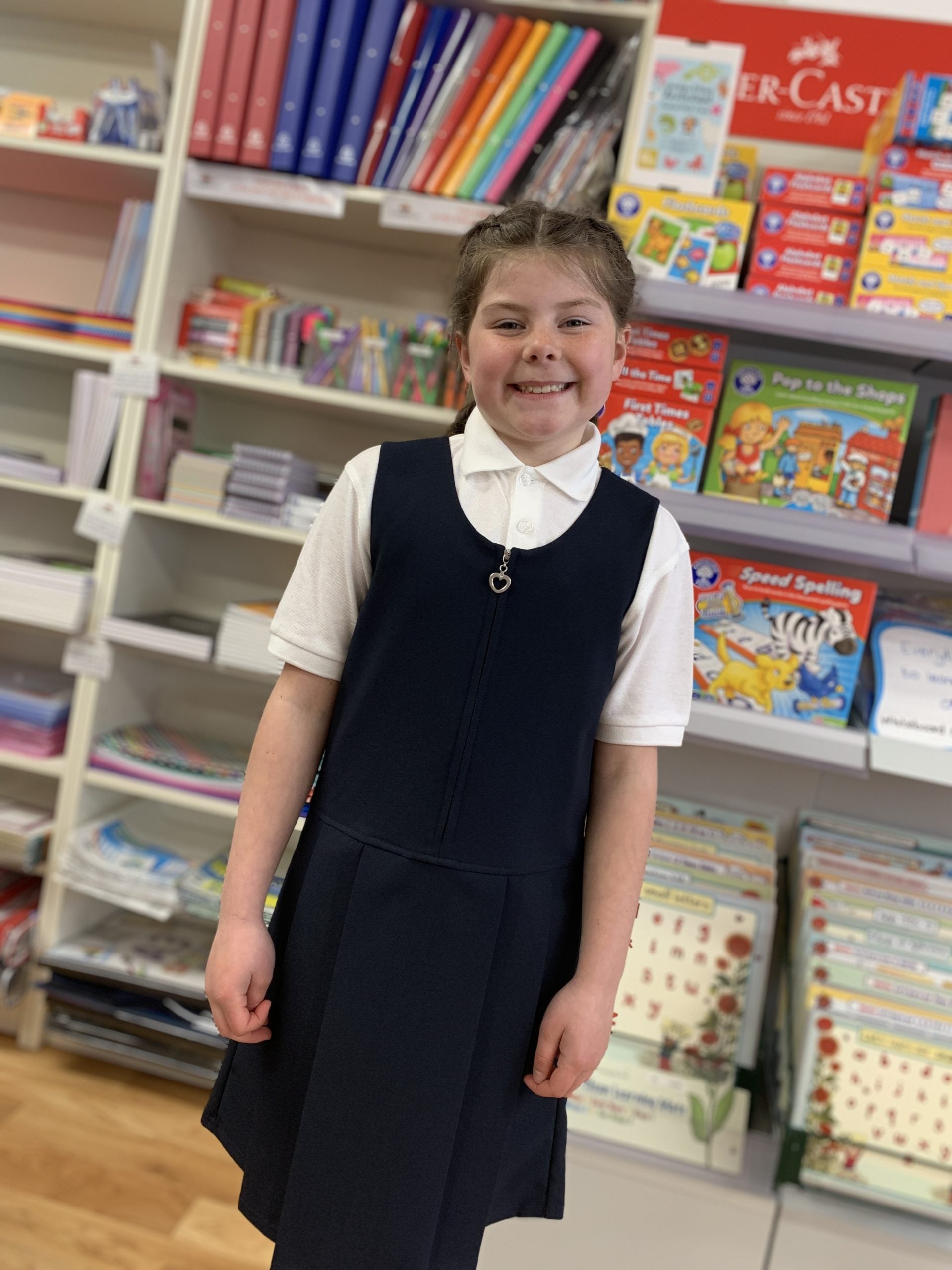 Lynton Pinafore – Navy