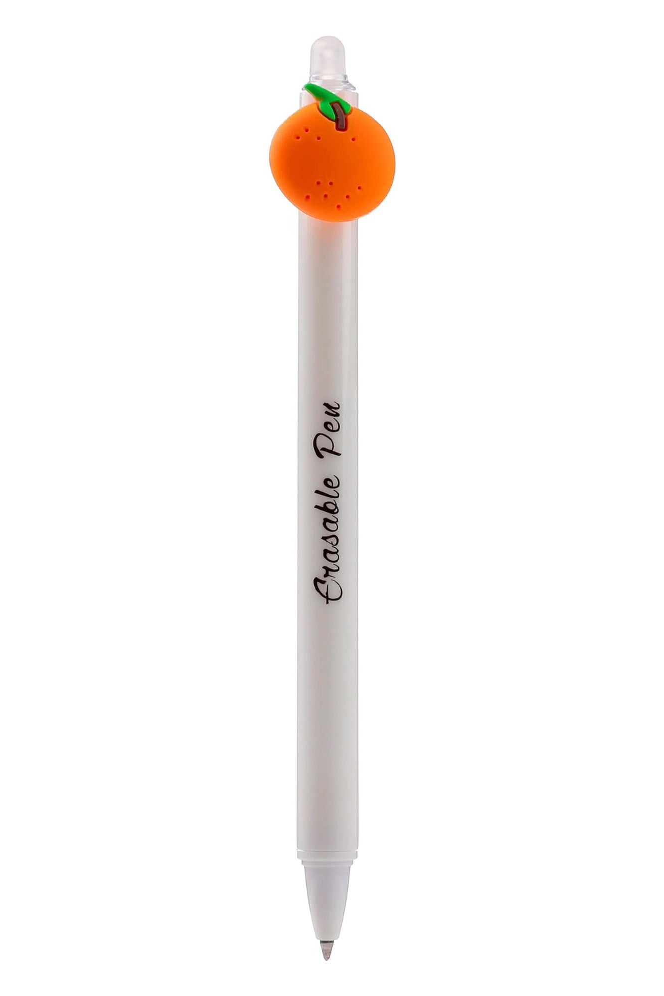Puckator Inkredible Erasable Pen with Fruit Topper - Orange
