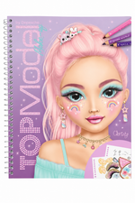 TOPModel Make Up Colouring Book