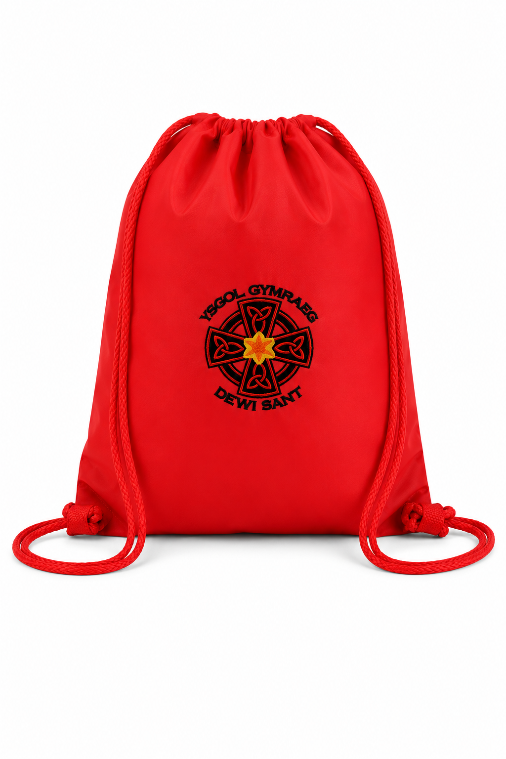 Ysgol Gymraeg Dewi Sant PE Bag - Red