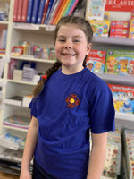 Ysgol Gymraeg Dewi Sant PE T-Shirt - Blue