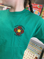 Ysgol Gymraeg Dewi Sant PE T-Shirt - Green