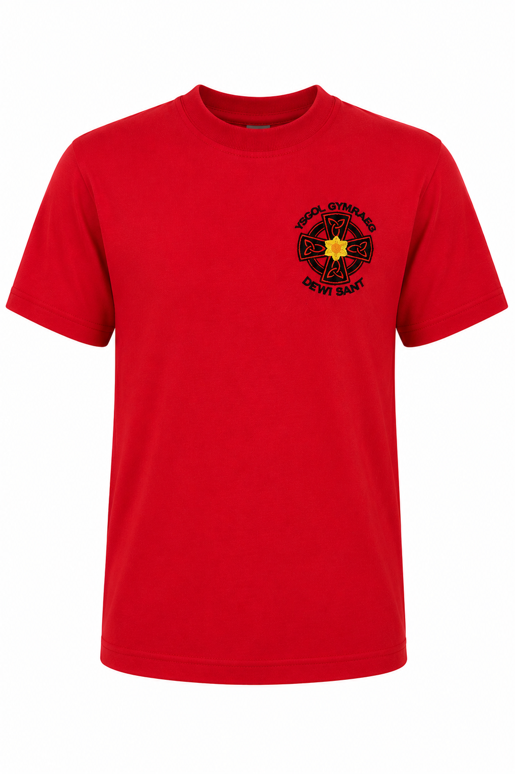 Ysgol Gymraeg Dewi Sant PE T-Shirt - Red