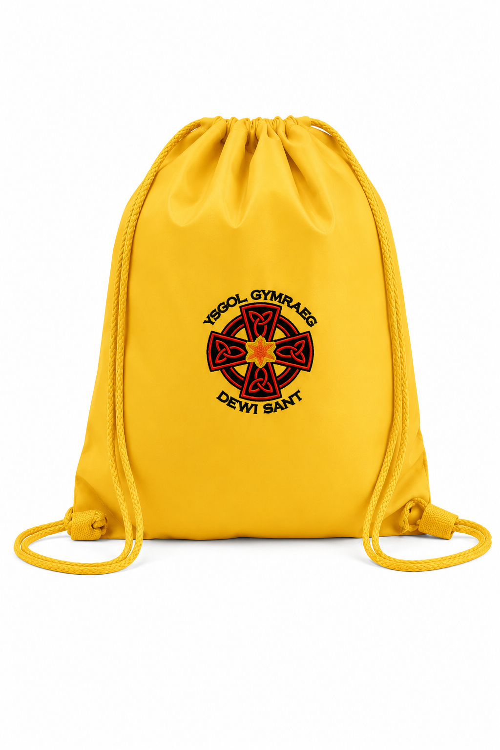 Ysgol Gymraeg Dewi Sant PE Bag - Yellow