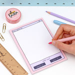 Brain Dump A6 Notepad