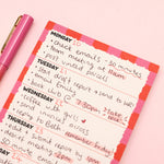 Week Planner A6 Notepad