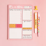 'It’s A Plan' A5 Notepad Daily planner