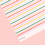 Picnic Stripe Gift Wrap