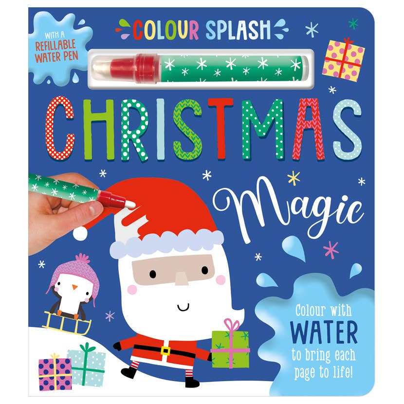 Colour Splash Christmas Magic Activity Book